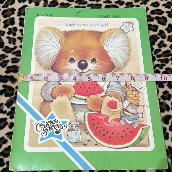 Vintage CRITTERS SITTERS Folder Mead Scratch N Sniff Koala 🐨 Rare 80's Retro - Picture 4 of 16